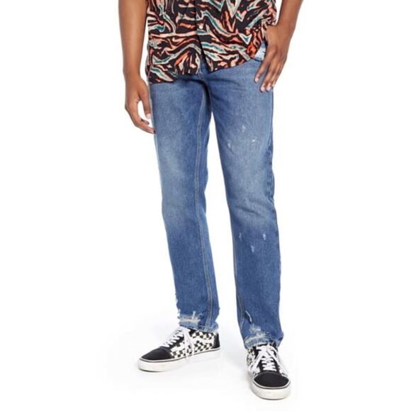 Topman Tapered Skinny  Jeans Sz 30 - Picture 1 of 7